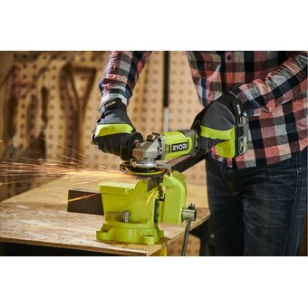  УШМ Ryobi One+ RAG18125-0 (5133005403) без АКБ и ЗУ 