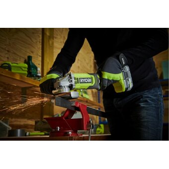  УШМ Ryobi One+ RAG18115-0 (5133005402) без АКБ и ЗУ 