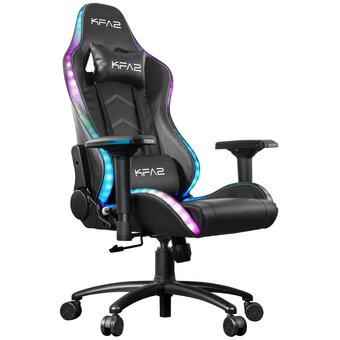  Кресло игровое KFA2 Gaming Chair 01 RGB SE (RK01P4DBY2) Black With RGB remote control 