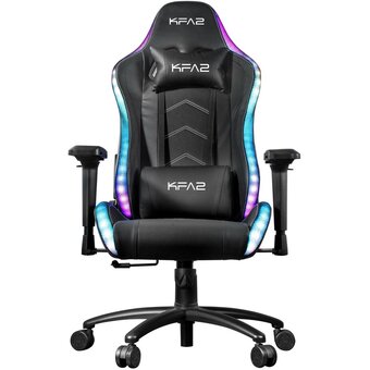  Кресло игровое KFA2 Gaming Chair 01 RGB SE (RK01P4DBY2) Black With RGB remote control 