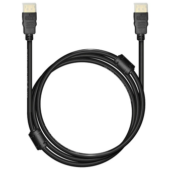  Кабель Bion BXP-HDMI21-010 HDMI v2.1, 19M/19M, 3D, 8K UHD, экран, ферритовые кольца, 1м, черный 