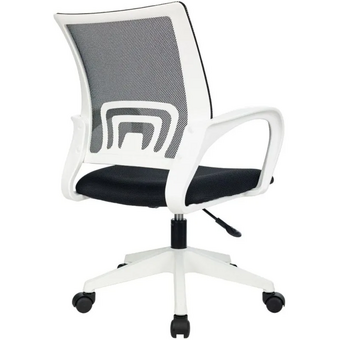  Кресло Easy Chair vb_echair-396w LT 1776392 сетка/ткань черный пластик белый 