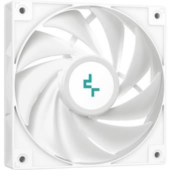  Кулер DEEPCOOL AG400 Digital WH LGA1700/1200/115X/AM5/AM4 (9шт/кор, TDP 220W, PWM, Fan 120mm, 4 тепл. трубки, черный) RET 