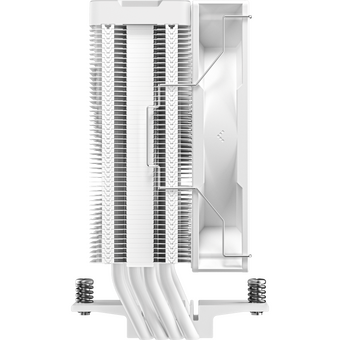  Кулер DEEPCOOL AG400 Digital WH LGA1700/1200/115X/AM5/AM4 (9шт/кор, TDP 220W, PWM, Fan 120mm, 4 тепл. трубки, черный) RET 