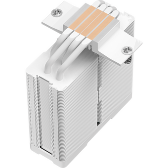  Кулер DEEPCOOL AG400 Digital WH LGA1700/1200/115X/AM5/AM4 (9шт/кор, TDP 220W, PWM, Fan 120mm, 4 тепл. трубки, черный) RET 