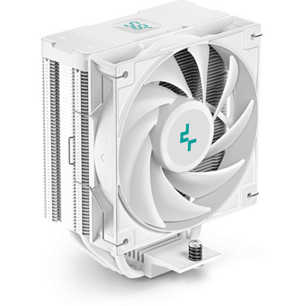  Кулер DEEPCOOL AG400 Digital WH LGA1700/1200/115X/AM5/AM4 (9шт/кор, TDP 220W, PWM, Fan 120mm, 4 тепл. трубки, черный) RET 