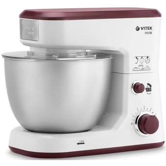  Миксер Vitek VT-1432 (BD) бордовый/белый 