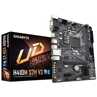  Материнская плата Gigabyte H410M S2H V3 (rev. 1.1/1.3) 