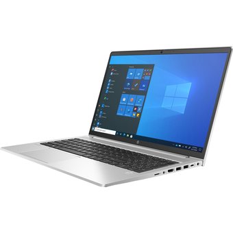  Ноутбук HP ProBook 455 G8 43A31EA Ryzen 5 5600U 16Gb SSD512Gb AMD Radeon 15.6" IPS UWVA FHD Win10 Pro 64 silver 