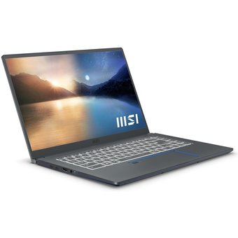  Ноутбук MSI Prestige 15 A11UC-066RU 9S7-16S711-066 i7 1195G7 16Gb SSD1Tb NVIDIA GeForce RTX 3050 4Gb 15.6" IPS FHD Win11 grey 