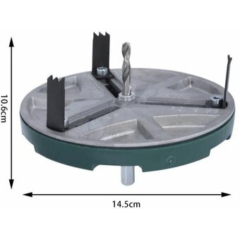  Пила кольцевая регулируемая Vertex Tools 0282-45-130 45-130мм 