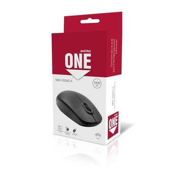  Мышь беспроводная Smartbuy ONE 300AG-K (SBM-300AG-K) черная 