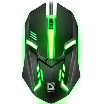  Мышь проводная Defender Cyber MB-560L (52560) черный 