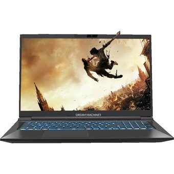  Ноутбук Dream Machines RT3060-17RU21 Ryzen 7 5800H(3.2Ghz)/16384Mb/1024SSDGb/17.3" (1920x1080 WVA 144Hz)/noDVD/Ext:nVidia GeForce RTX3060(6144Mb) 
