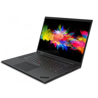  Ноутбук Lenovo ThinkPad P1 Gen 4 20Y3001ERT Core i7 11800H 16Gb SSD512Gb NVIDIA T1200 4Gb 16" IPS WQXGA (2560x1600) Win10 Pro black 