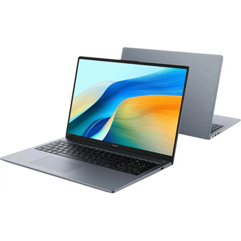  Ноутбук Huawei MateBook D16 MCLF-X (53013YDN) 16" Core i3-1215U/8Gb/SSD512Gb/IntelUHD/1920х1200/NoOS/grey 