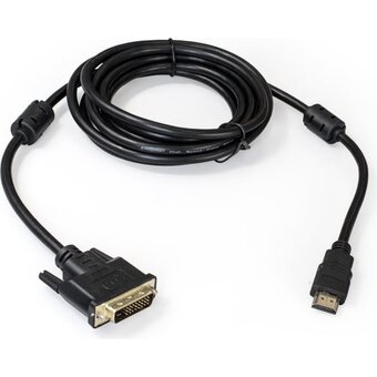  Кабель ExeGate EX-CC-HDMIM-DVIM-3.0 EX284907RUS HDMI-DVI 19M/25M dual link 3м 