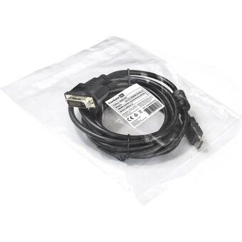  Кабель ExeGate EX-CC-HDMIM-DVIM-3.0 EX284907RUS HDMI-DVI 19M/25M dual link 3м 