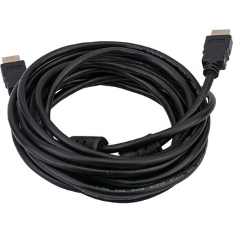  Кабель 5bites APC-014-050 HDMI M HDMI M V1.4b, высокоскоростной, ethernet+3D, зол.разъемы, ферр.кольца, 5м 