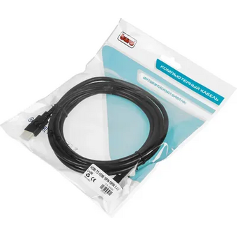 Кабель аудио-видео Buro BHP HDMI 3 HDMI (m)/HDMI (m) 3м черный 