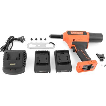  Заклепочник аккумуляторный MESSER CQ-60025 2021 (05-32-064) вытяжной 