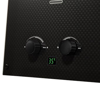  Газовый водонагреватель Ballu GWH 10 Fiery Glass Carbon 