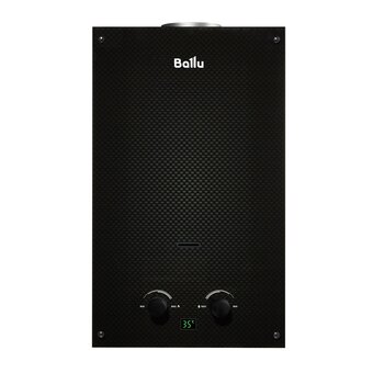  Газовый водонагреватель Ballu GWH 10 Fiery Glass Carbon 