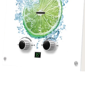  Газовый водонагреватель Ballu GWH 10 Fiery Glass Lime 