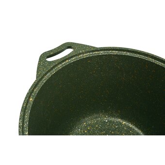  Кастрюля Kukmara Trendy style malachite к31tsml а/пр литая 3,0л стекл.кр 