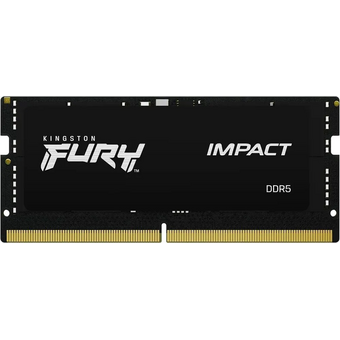  ОЗУ Kingston Fury Impact PnP KF556S40IBK2-64 64GB 5600MT/s DDR5 CL40 SODIMM (Kit of 2) 