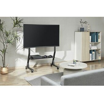  Подставка для телевизора Ultramounts UM306B черный 45"-90" макс.60кг напольный мобильный 