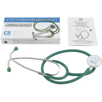  Стетофонендоскоп CS Medica CS-417 (зеленый) 