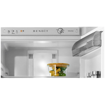  Холодильник BENOIT 344E серебристый металлопласт 