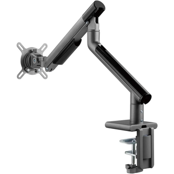  Кронштейн для мониторов Ultramounts UM 713B черный 17"-32" макс.9кг крепление к столешнице поворот и наклон 