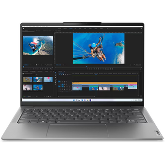  Ноутбук Lenovo Yoga Slim 6 14IRH8 (83E00021RK) 14"(1920x1200 OLED)/Intel Core i5 13500H(2.6Ghz)/16384Mb/512SSDGb/noDVD/Int:Intel Iris Xe Graphics 