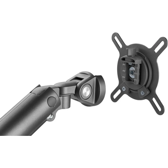  Кронштейн для мониторов Ultramounts UM 713B черный 17"-32" макс.9кг крепление к столешнице поворот и наклон 