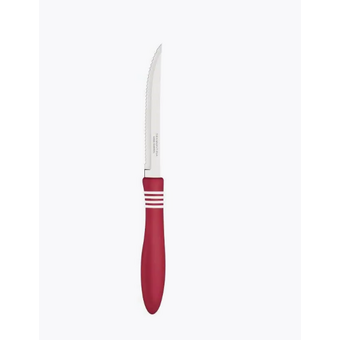  Нож для стейка TRAMONTINA Cor & Cor 23450/275 13см красный 