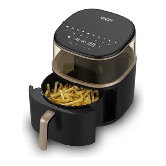  Аэрогриль LEACCO AF017 Air Fryer Black 
