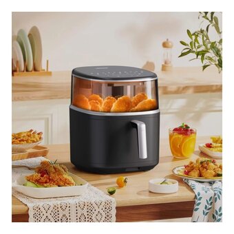  Аэрогриль LEACCO AF017 Air Fryer Black 