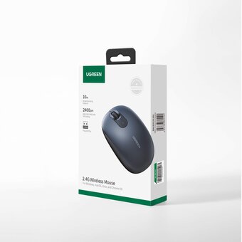  Мышь Ugreen MU105 (90550) 2.4G Portable Wireless Mouse Deep Blue 