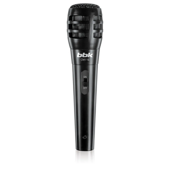  Микрофон BBK CM116 черный 