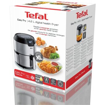  Аэрогриль Tefal EY401D15 1500Вт серебристый/черный 