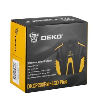  Насос DEKO DKCP 200 Psi-LCD Plus 065-0796 