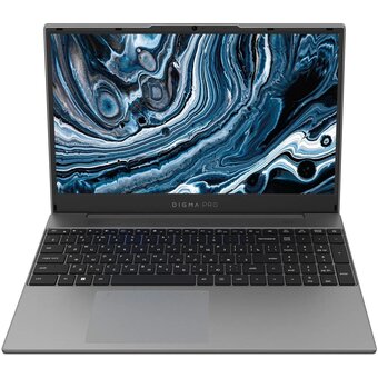  Ноутбук Digma Pro Breve (DN15R5-ADXW04) Ryzen 5 5600U 16Gb SSD512Gb AMD Radeon Vega 7 15.6" IPS FHD (1920x1080) Windows 11 Professional dk.grey 