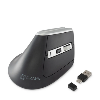  Мышь OKLICK 991MW (1885263) серый 