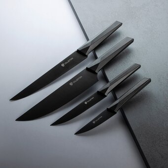  Нож кухонный BY Collection Dvina 803-346 овощной 9см, нерж с антиналипающим покрытием 