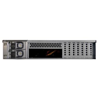  Корпус Negorack NR-R2008 600Вт Rev2 2U 8xHot Swap SAS/SATA (ATX 10x12, int 3.5, 550mm), черный 
