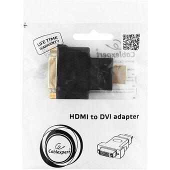  Переходник Gembird A-HDMI-DVI-3 HDMI-DVI 19M/25F 