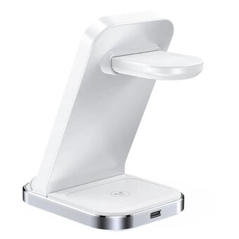  Беспроводное ЗУ ACEFAST E15 AF-E15-WH desktop 3-in-1 wireless charging stand White 