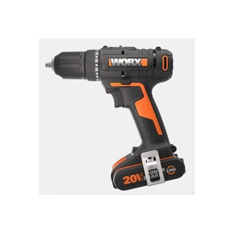  Дрель-шуруповерт WORX WX108 аккумуляторная, 2Ач x2, ЗУ 2А, кейс 